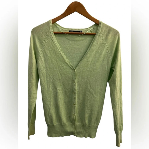 Zara Sweaters - Zara Women’s Size Small Mint Green Long Sleeve Cardigan Preppy, Y2K, Classic